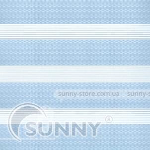 DN TWIST Blue - ткань на шторы день-ночь Sunny
