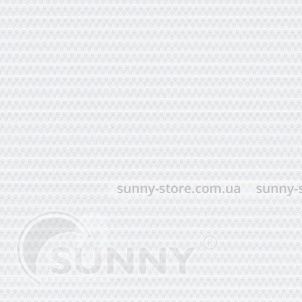 CORONA White - ткань на рулонные шторы Sunny