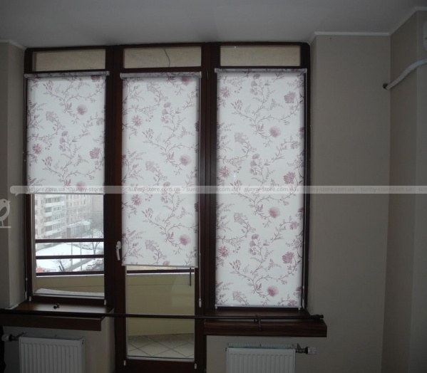Romantic Bordo - тканевые ролеты Sunny Store - Фото 1263