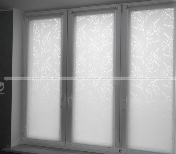 Tango White - тканевые ролеты Sunny Store - Фото 1331