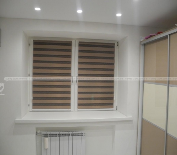 DN Tiffany Bronze - ролеты день ночь Sunny Store - Фото 1533