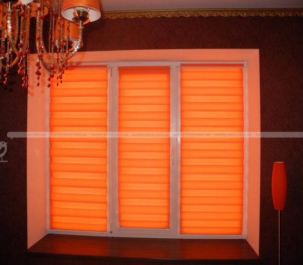 DN Color Orange - ролеты день ночь Sunny Store - Фото 2367