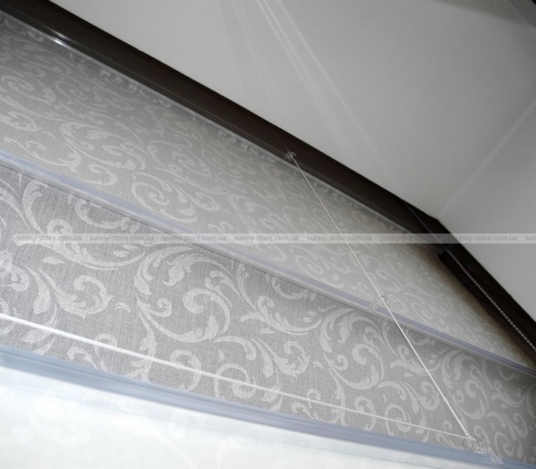 Verona White - римские шторы Sunny Store - Фото 902